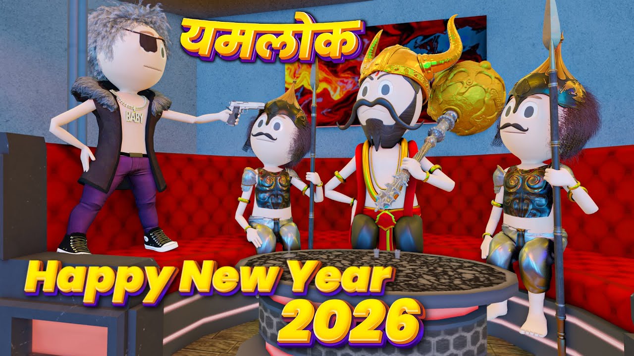 Yamlok - Yamraj In New Year Party / YAMLOK NEW VIDEO / Happy New Year