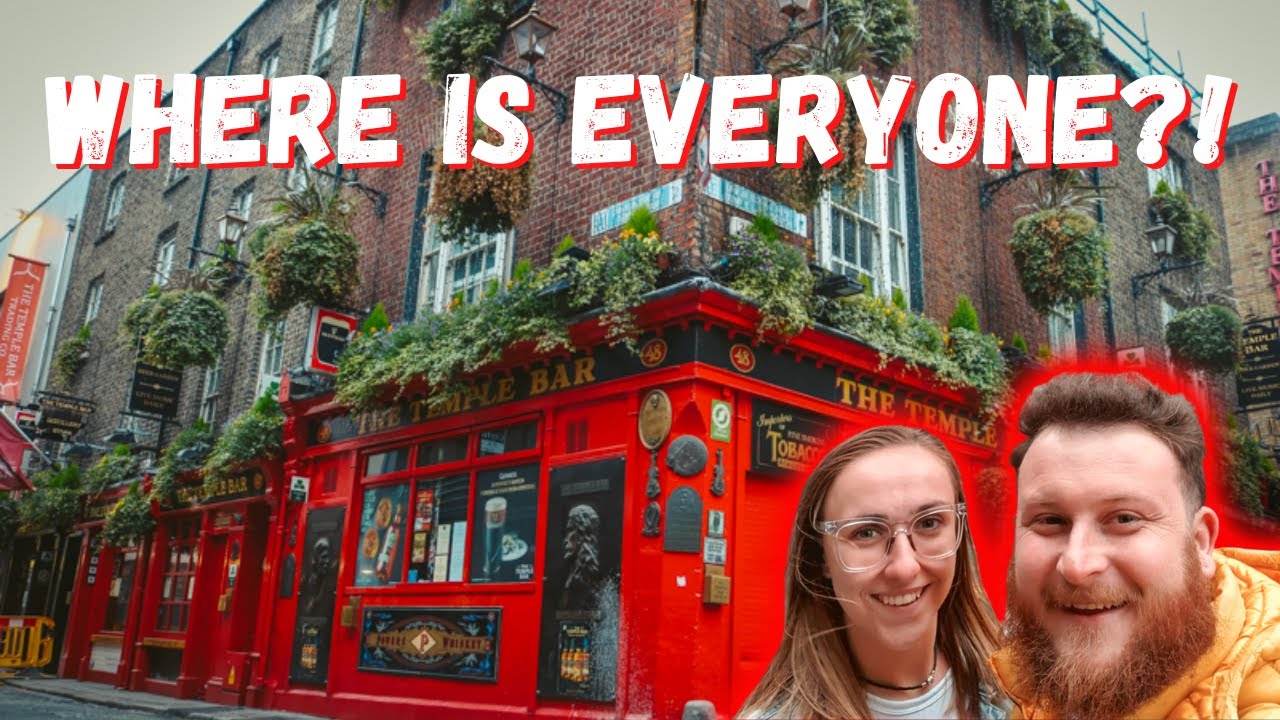 We Have Never Seen Temple Bar This Empty! | Dublin Vlog