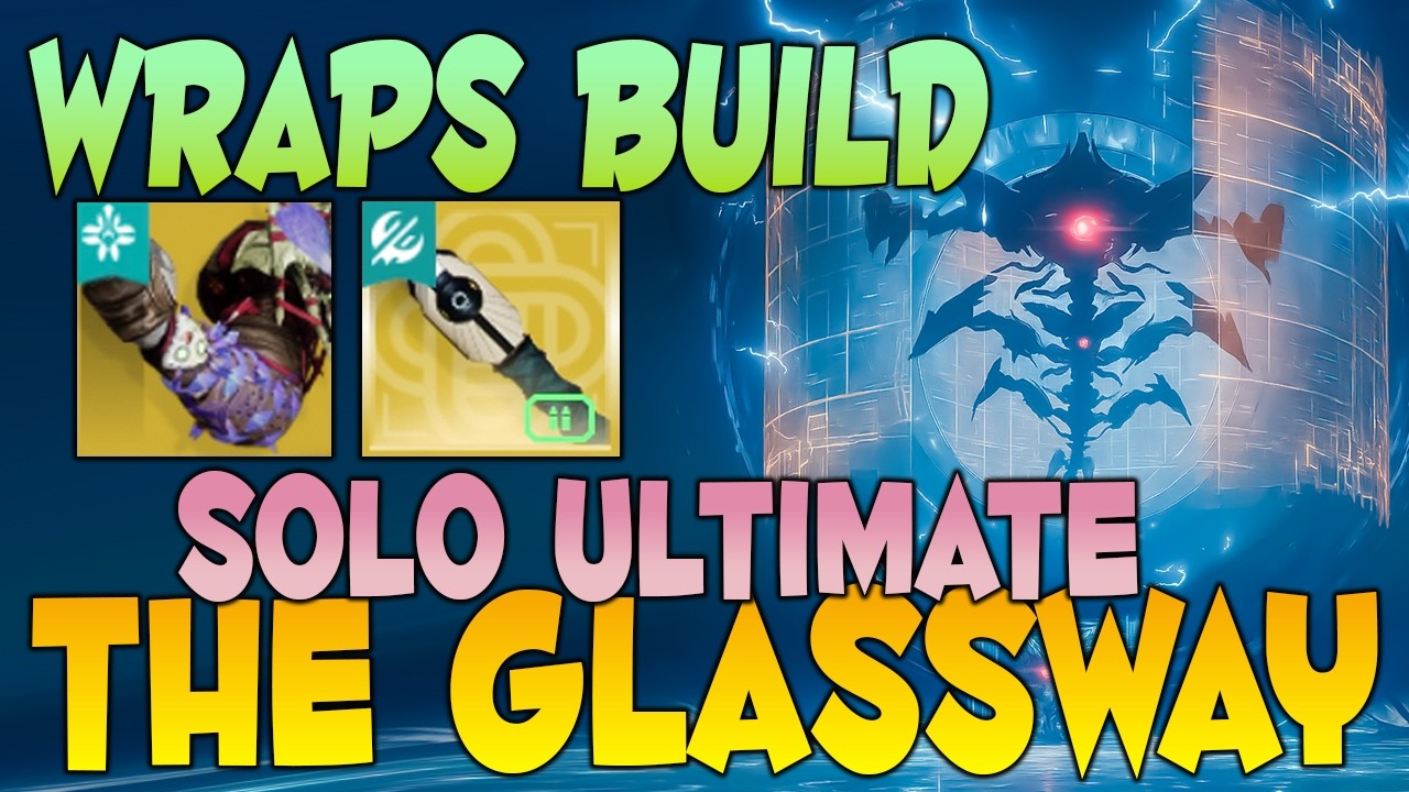 Solo Flawless Ultimate The Glassway | ARC Hunter Mothkeeper's Wraps Build! Destiny 2 Renegades