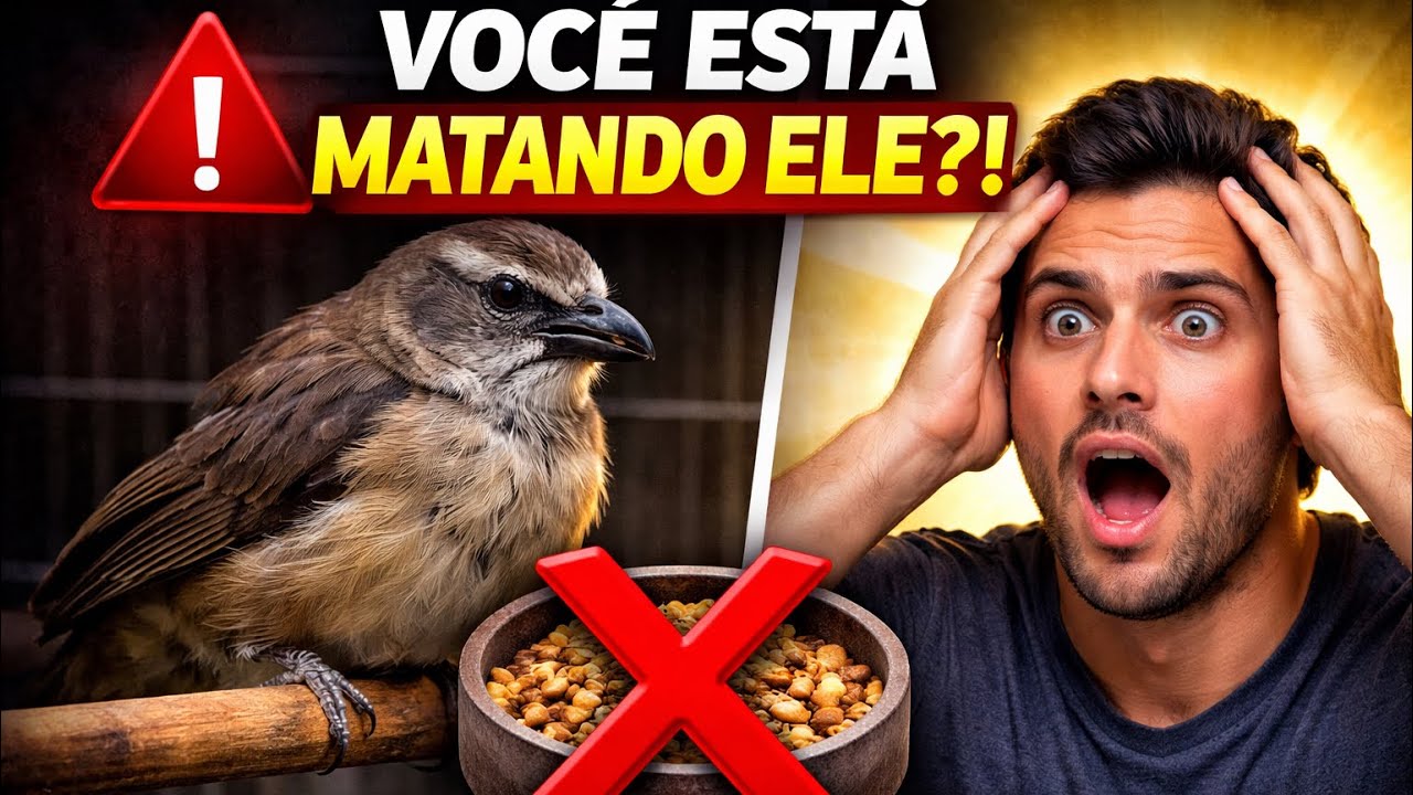 5 ERROS de MANEJO que Estão DESTRUINDO a SAÚDE do seu TRINCA-FERRO