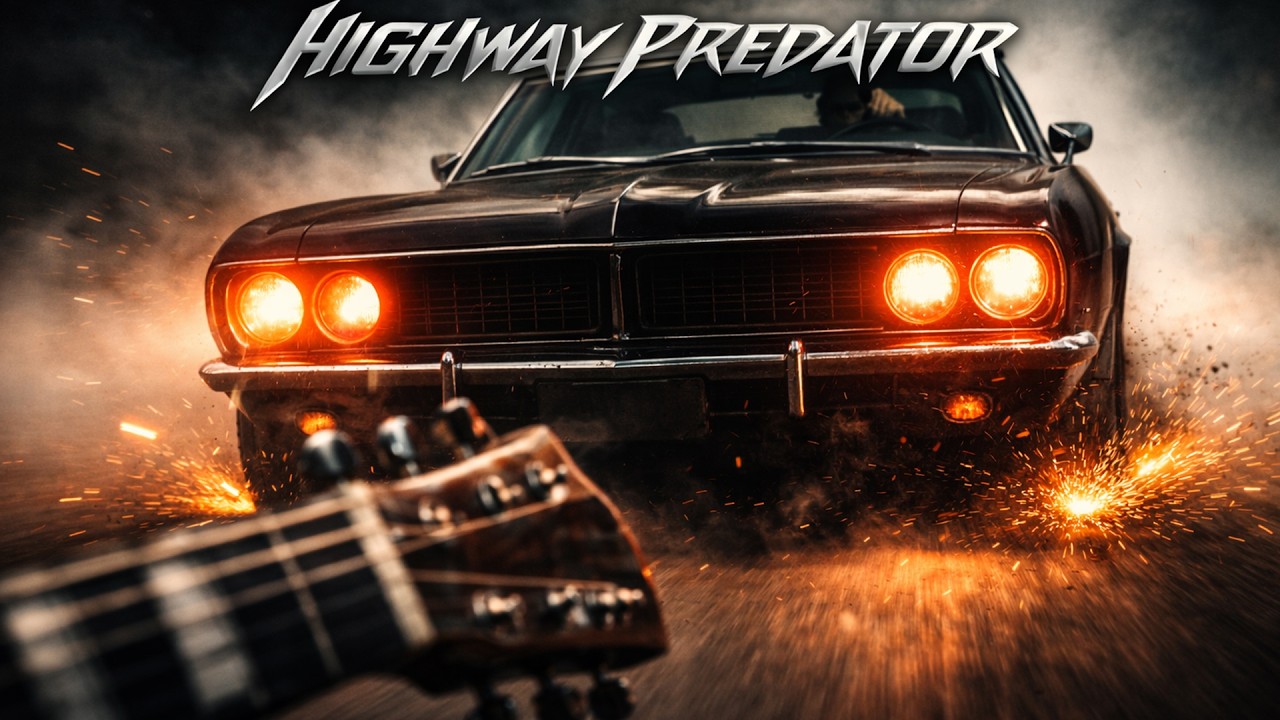 HIGHWAY PREDATOR – High Octane Blues Rock | Badass Driving Music & Fast Slide Riffs 🏎️🔥🏁