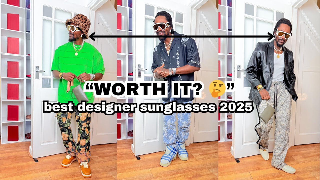 How to Style Loewe Sunglasses | Luxury Outfit Ideas for Men & Women | Unboxing Reviews 
