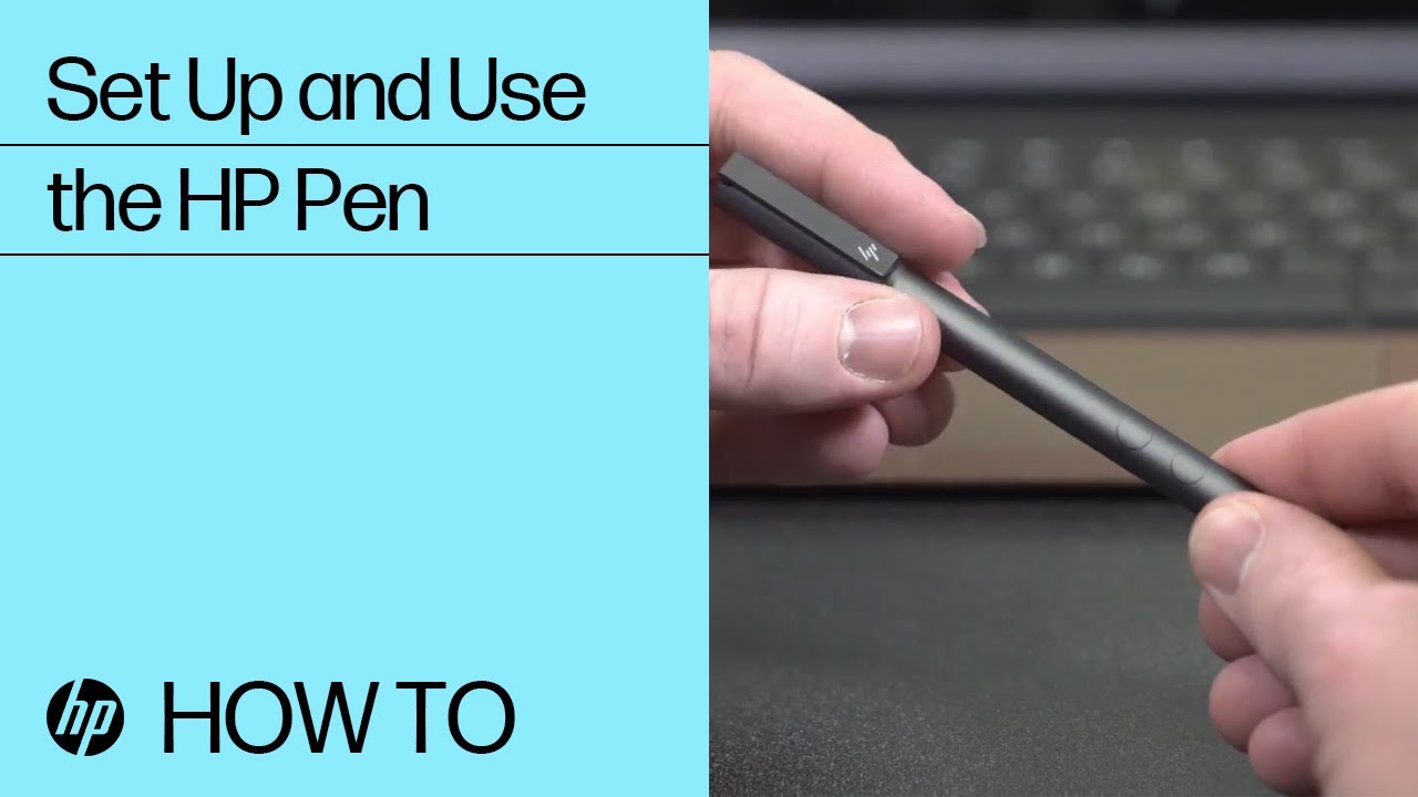Set Up and Use the HP Pen | HP Computers | HP Support