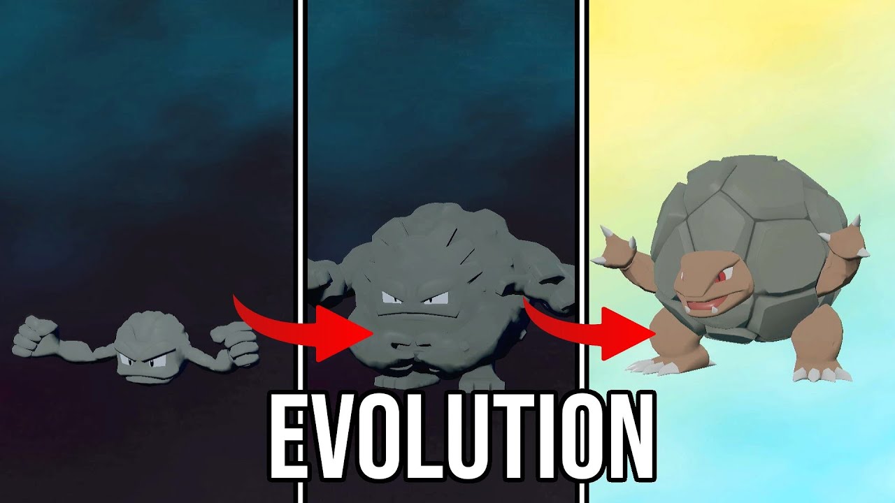 Geodude | Graveler | Golem | Evolution in Pokemon Legends: Arceus | PLA