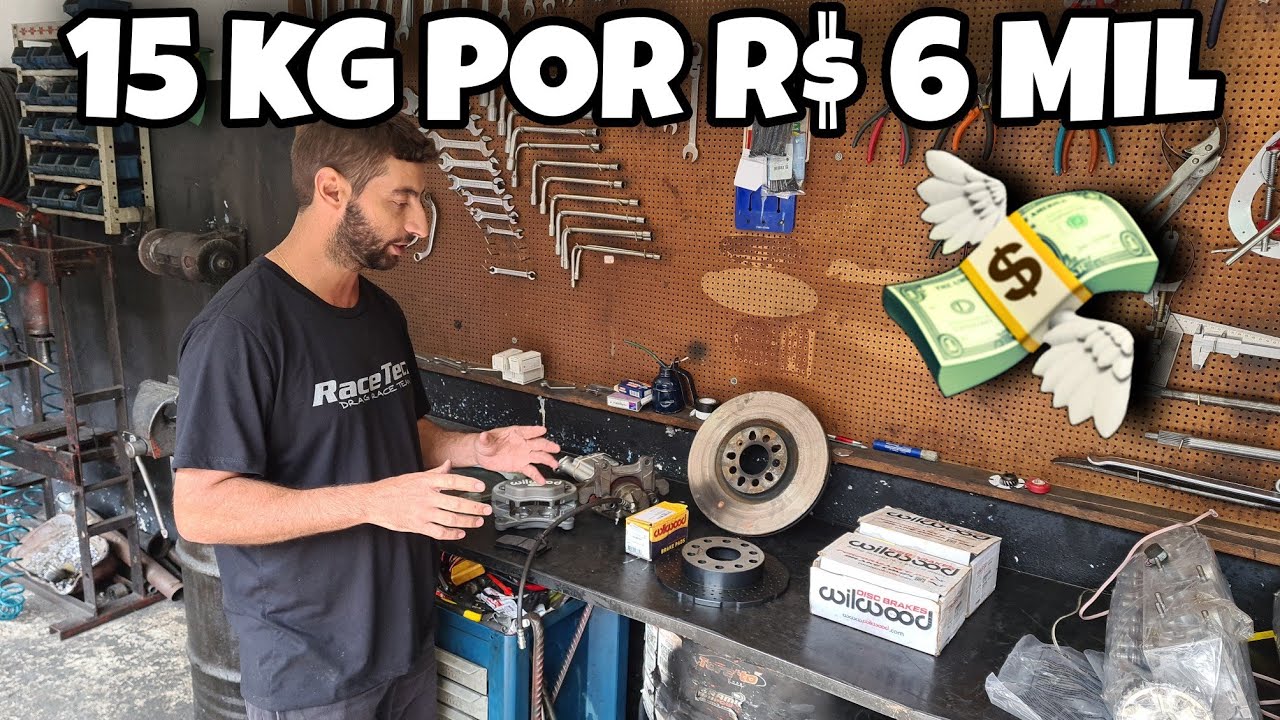 NEM SEMPRE É SÓ POTENCIA - RACETECH  FREIOS WILWOOD@escoladegaragem4449