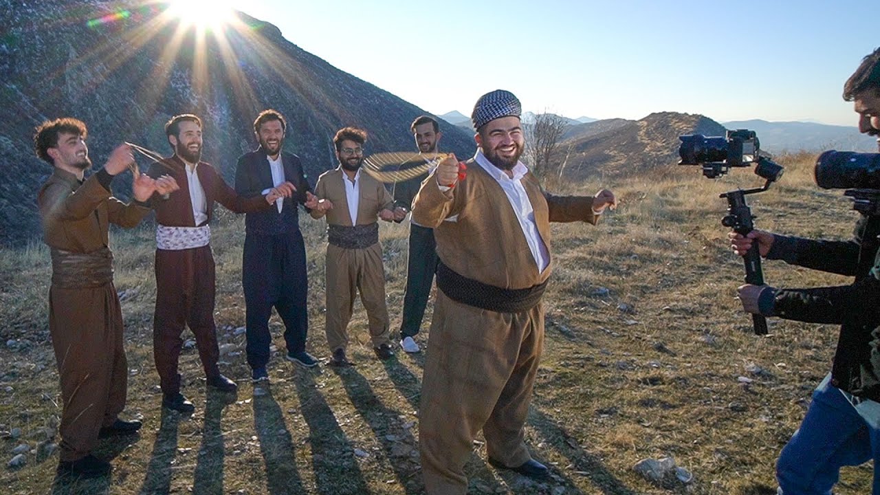 Behind the scenes of the music video (Haval Ibrahim - Kurdish Mashup) (دیمه‌نێن پشت کامیرێ) #VLOG-58