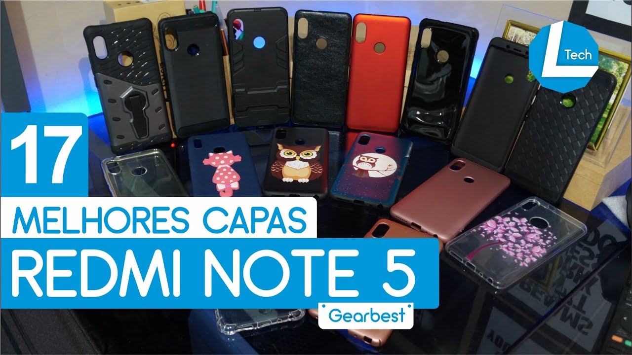 As Melhores Capas Xiaomi Redmi Note 5 | L Tech