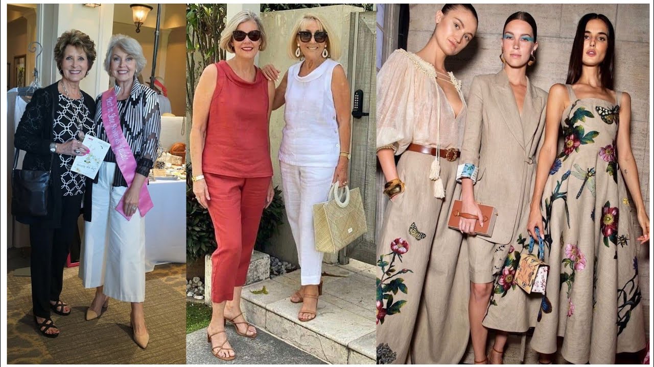 Timeless Looks for All Women | Elegant spring dresses for All Elegant Ladies Over 40, 50-60-70