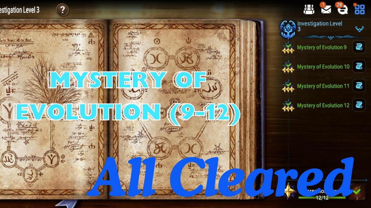 [EPIC SEVEN]Tree of Genesis Research Level 3 (9-12) Walkthough