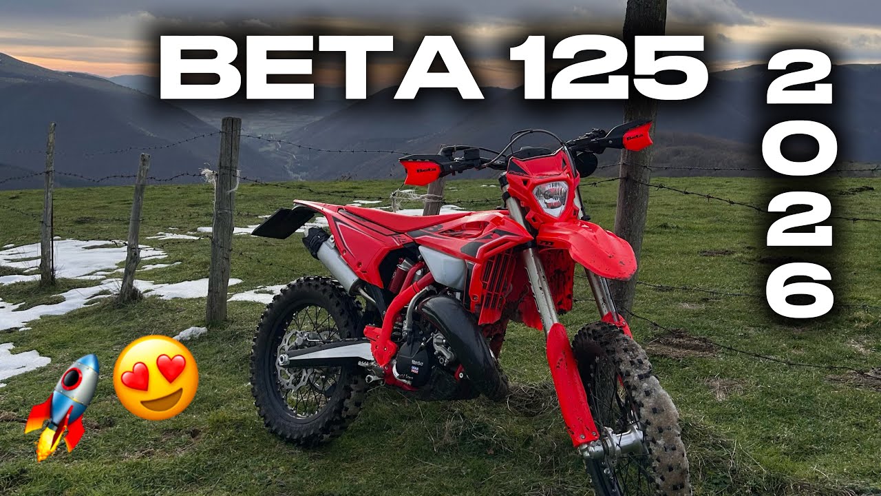 Test BETA🇮🇹 RR 125 X-PRO my 2026🚀😍
