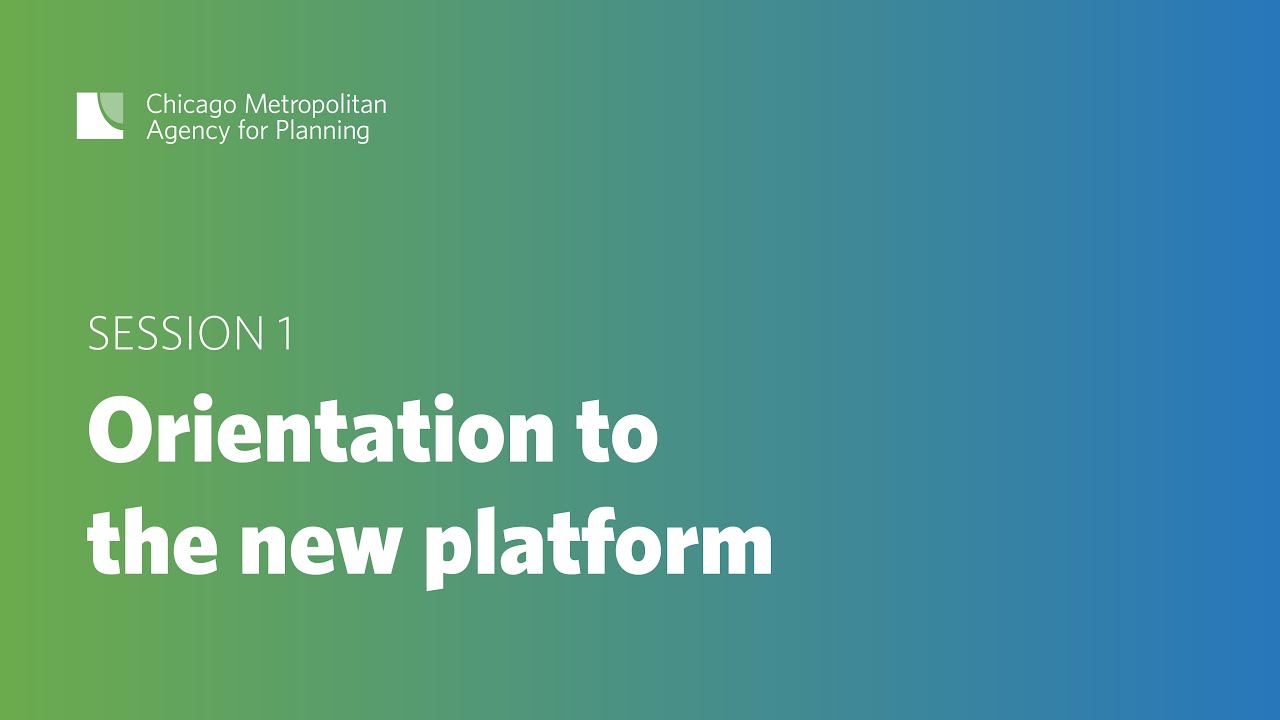 eTIP Training Session 1: Orientation to the new platform