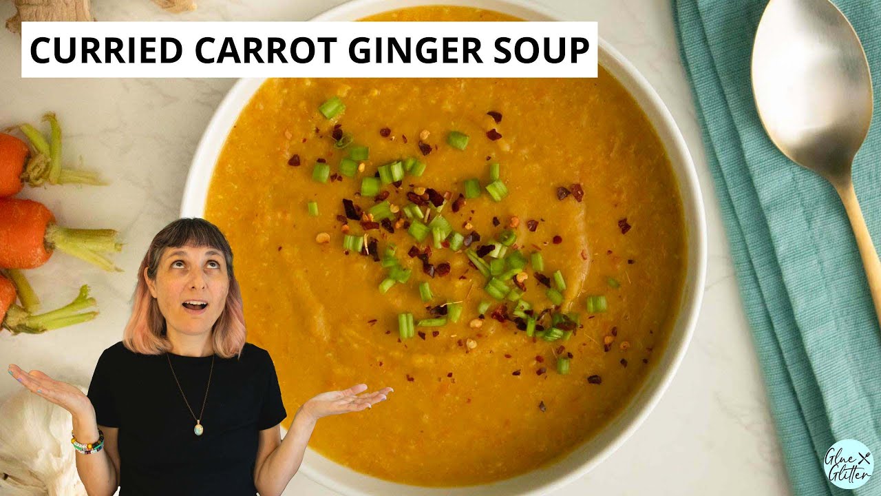 🥕🫚 Carrot Ginger Lentil Soup