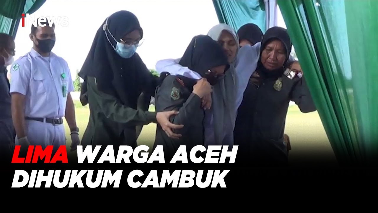 Terbukti Langgar Hukum Syariat Islam, Lima Warga Aceh Dihukum Cambuk - iNews Malam 29/06