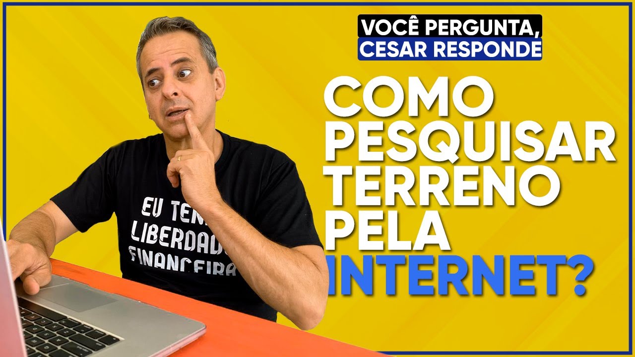 É possível pesquisar terreno para sua Kitnet pela internet? - Você pergunta, Cesar responde #6