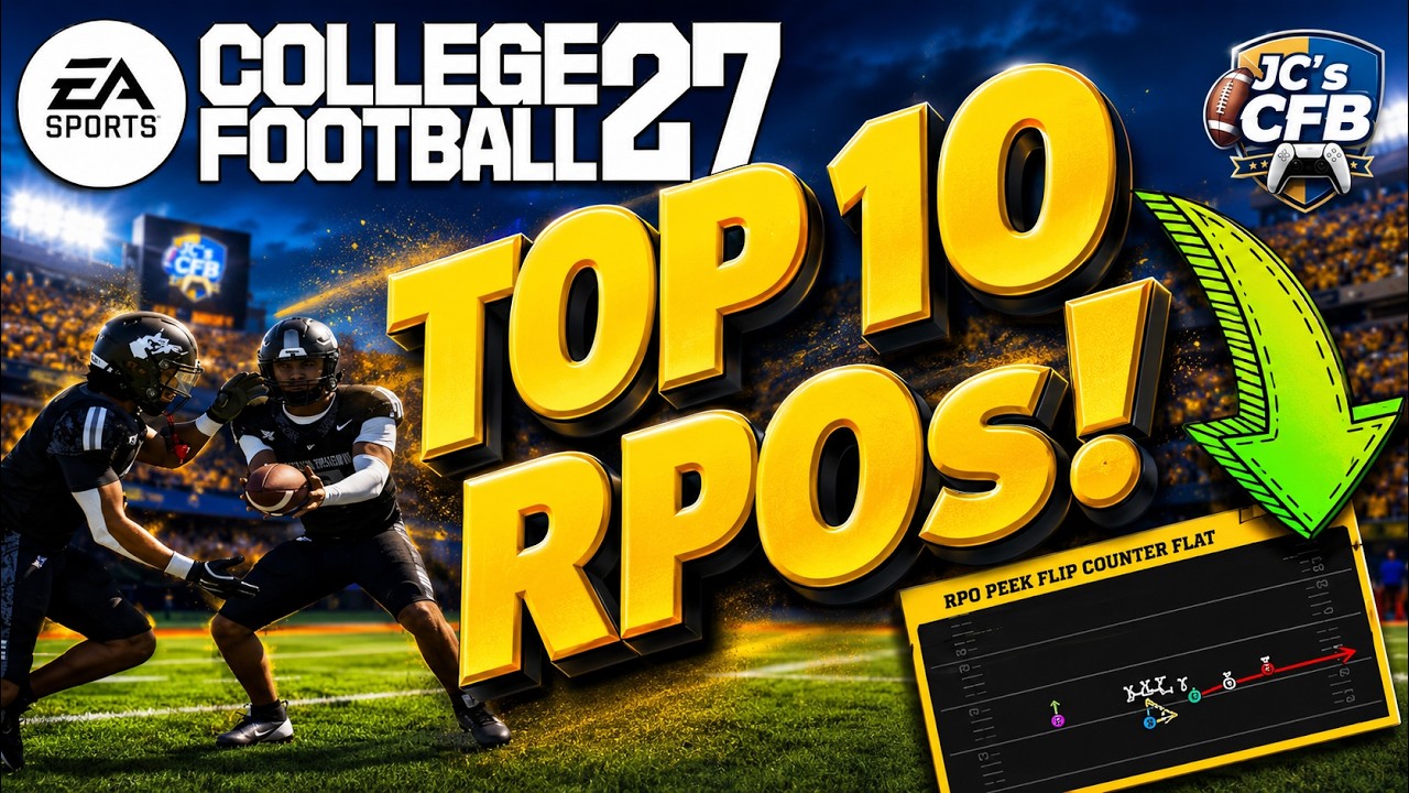 Лучшие комбинации RPO в College Football 27! | Советы по нападению в EA Sports CFB 27 | EA CFB 27