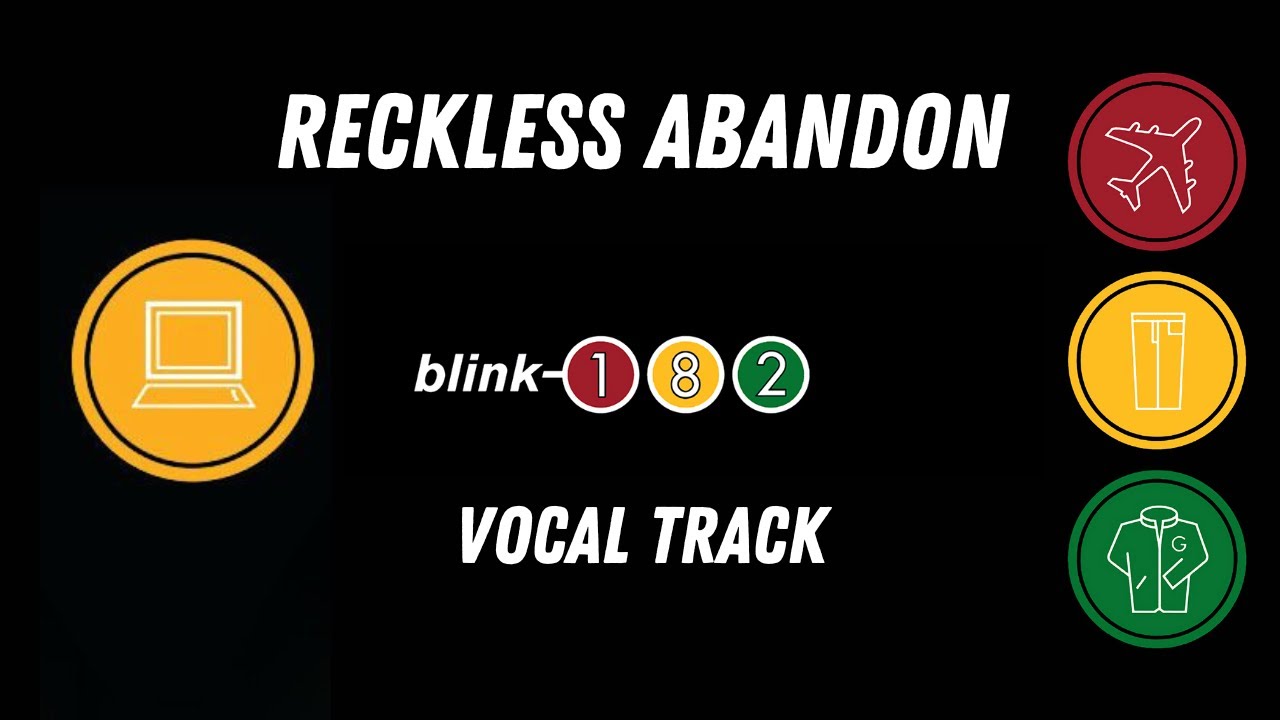 blink-182 - Reckless Abandon (Voice Only) #acapella #blink182 #vocals
