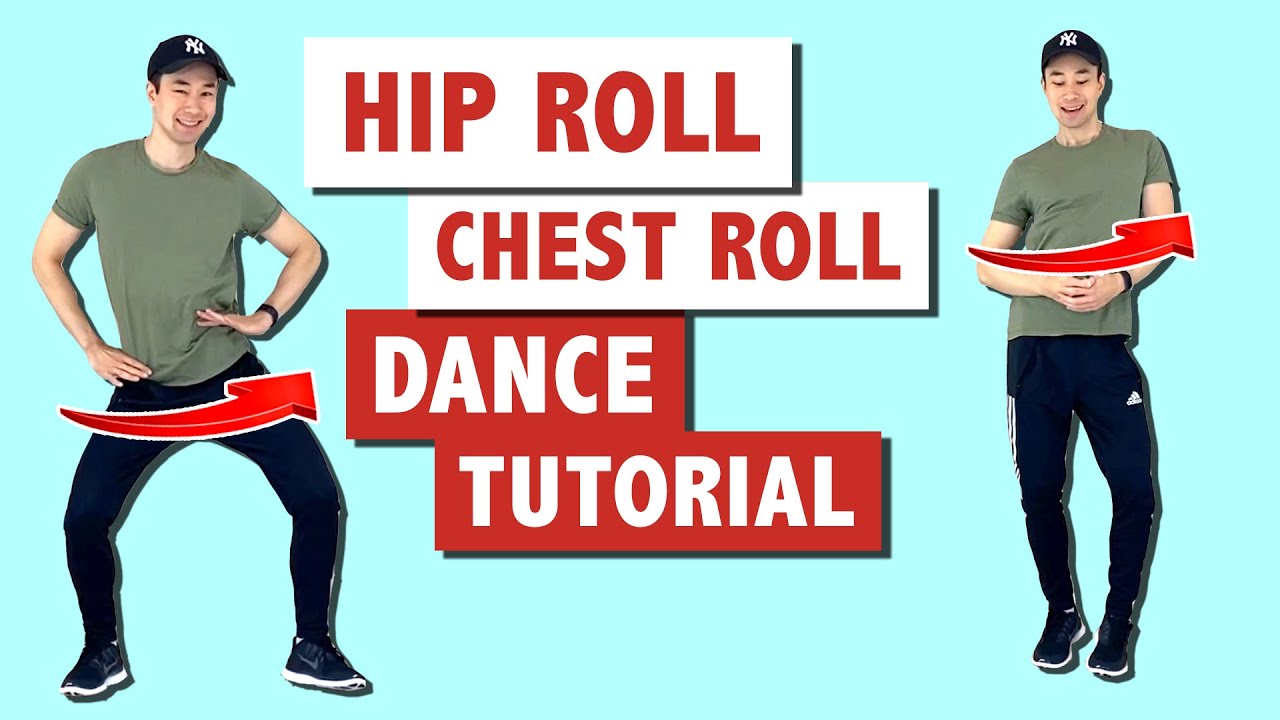 How To Hip Roll & Chest Roll | Easy Dance Tutorial | Basic Dance Moves
