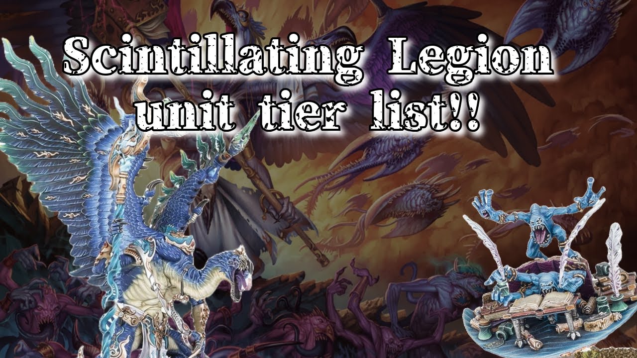Scintillating Legion unit tier list!!