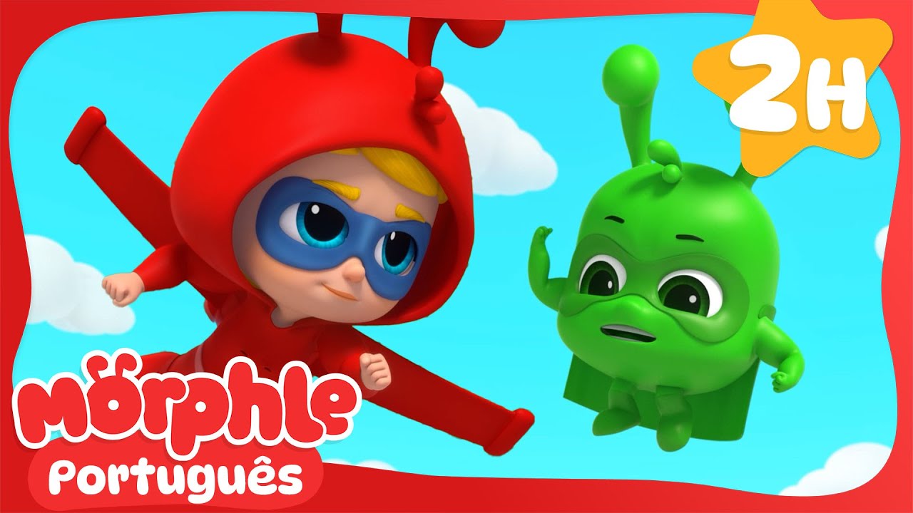 Olhar! Orphle o Super-herói! | Mila e Morphle em Português | Desenhos Animados