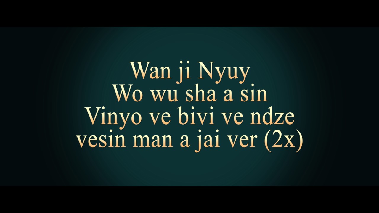 Lamb of God (Wan ji Nyuy) [Lyrics Audio]