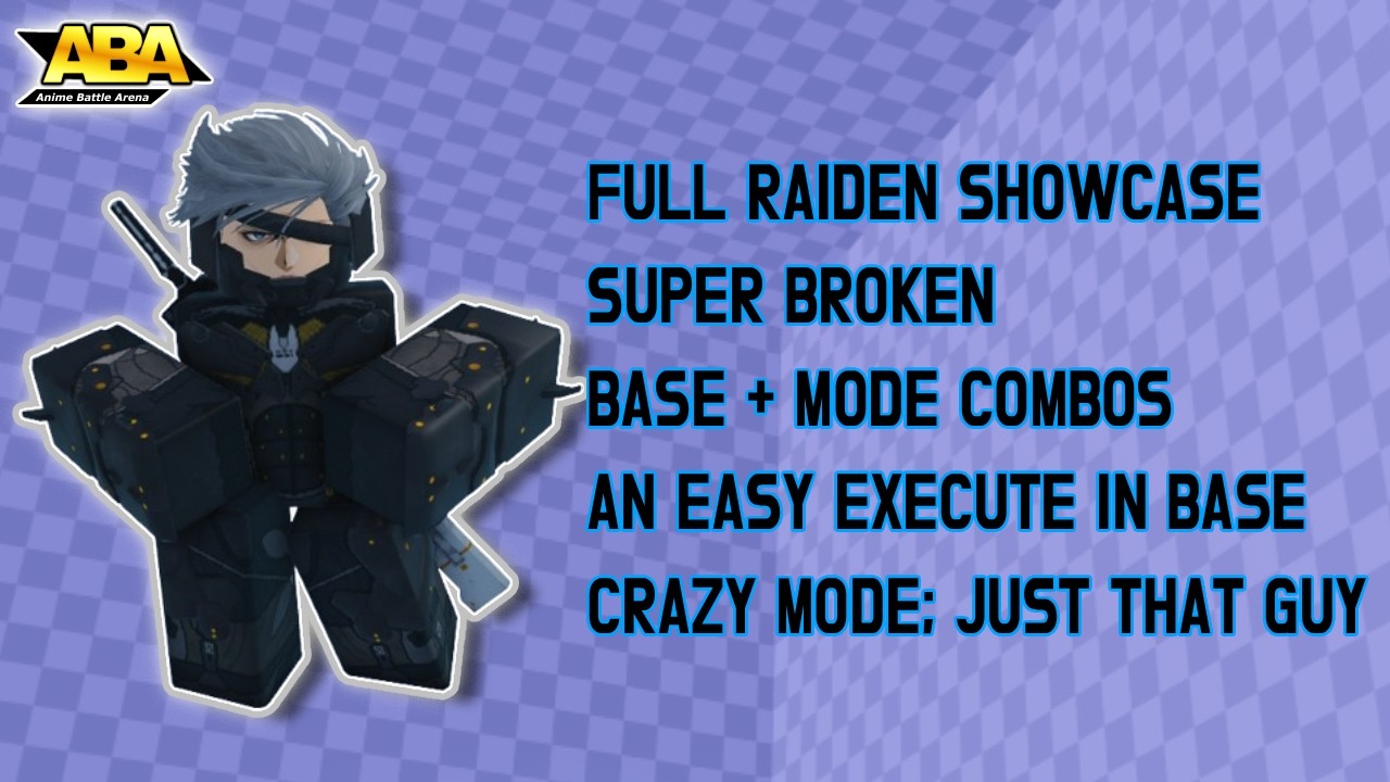 RAIDEN [MGS:R] SHOWCASE (COMBOS & GIMMICKS)