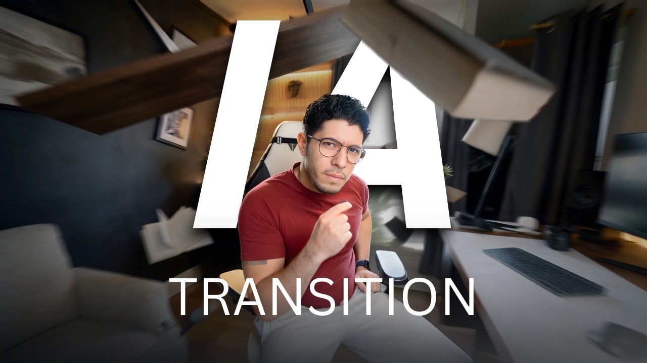Parece magia: cenário se transforma (Rearrange + IA) no Final Cut Pro 12