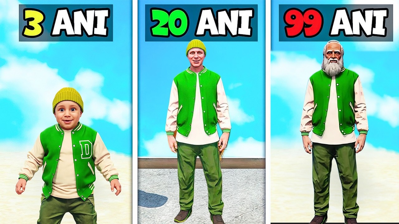 Supravietuiesc 99 ANI in GTA 5!
