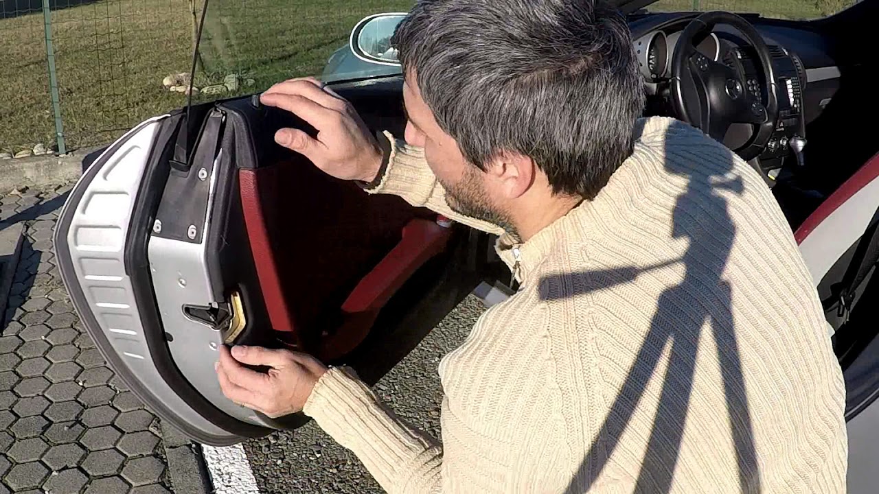 Smontaggio pannello porta MERCEDES SLK R171