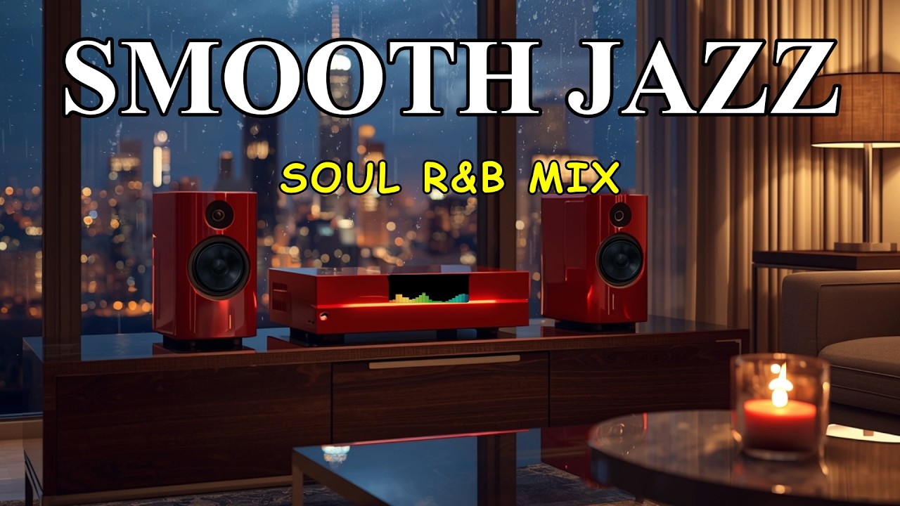 Smooth Jazz & Soul R&B – Warm Sax & Guitar Background for Relax & Focus