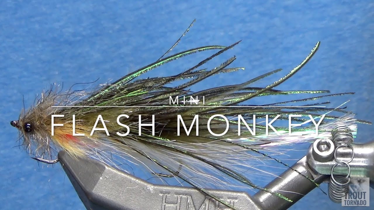 Fly Tying: A Highly Productive Streamer that Pisses Fish Off the Mini Flash Monkey!