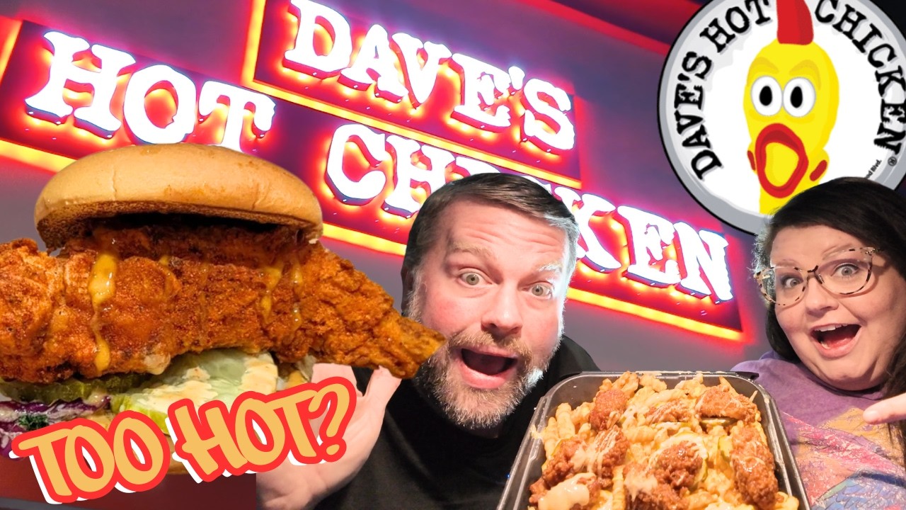 🔥Dave's Hot Chicken Review: INSANE Heat Levels & Fallout Survival Kit Challenge! 🌶️ MUST-TRY!
