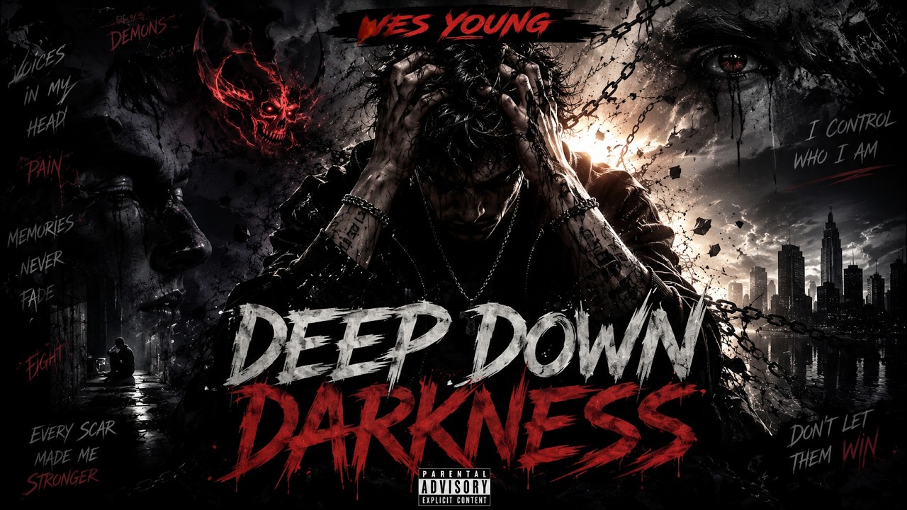 Deep Down Darkness &ndash; Official Song | Alternative R&B / Trap Soul / Dark Pop Fusion