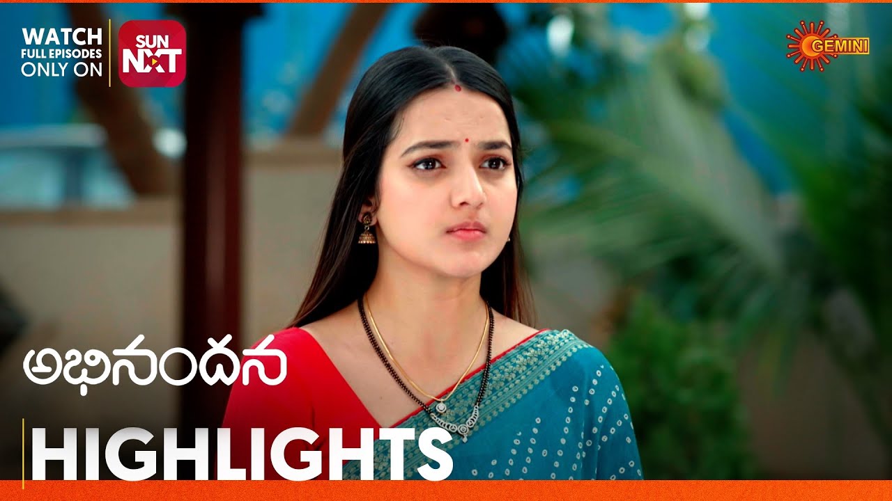 Abhinandana - Highlights of the day | Watch full EP only on Sun NXT | 27 Jan 2026 | Gemini TV