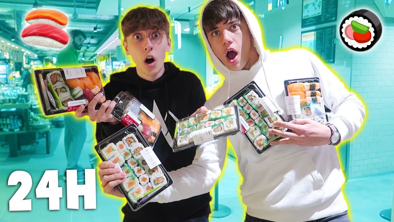 MANGIO PER 24 ORE SOLO SUSHI - CI RIUSCIREMO?!