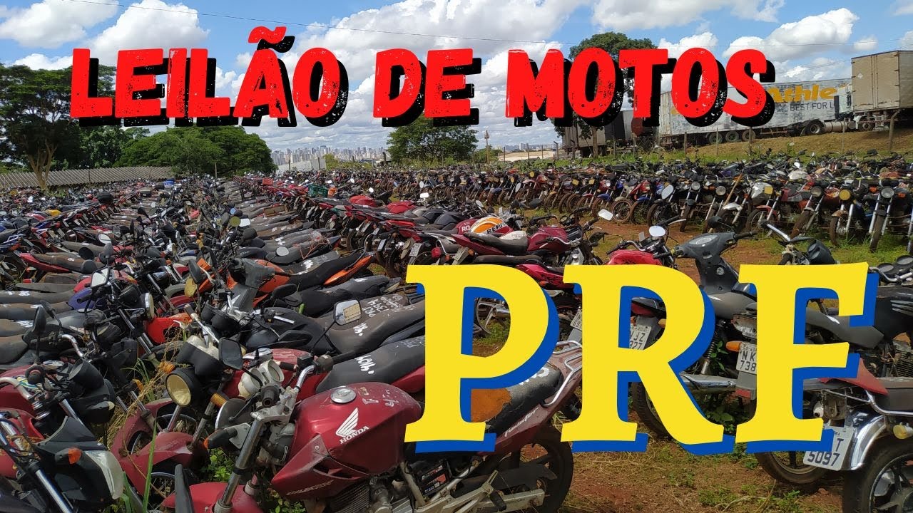 Fui no leilão de motos apreendidas pela PRF, Todas Sucatas