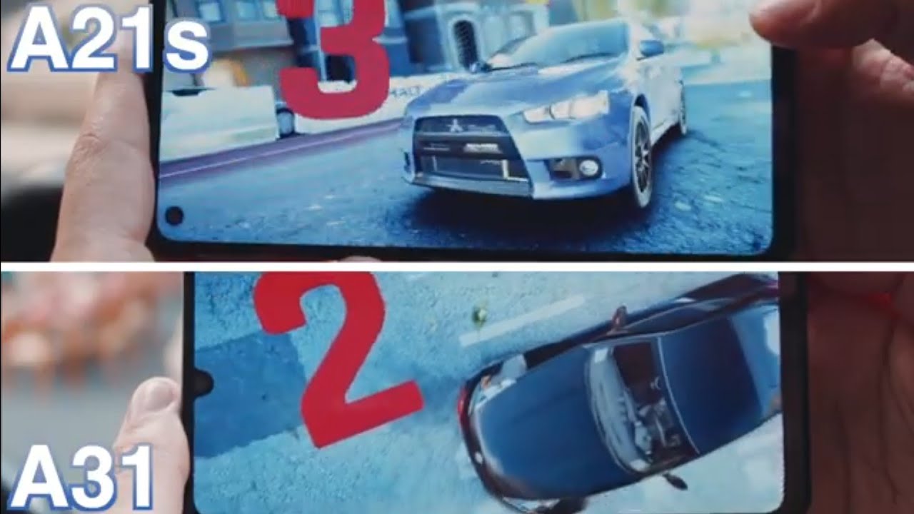 Samsung A31 vs Samsung A21s Gaming Test | Speed Test