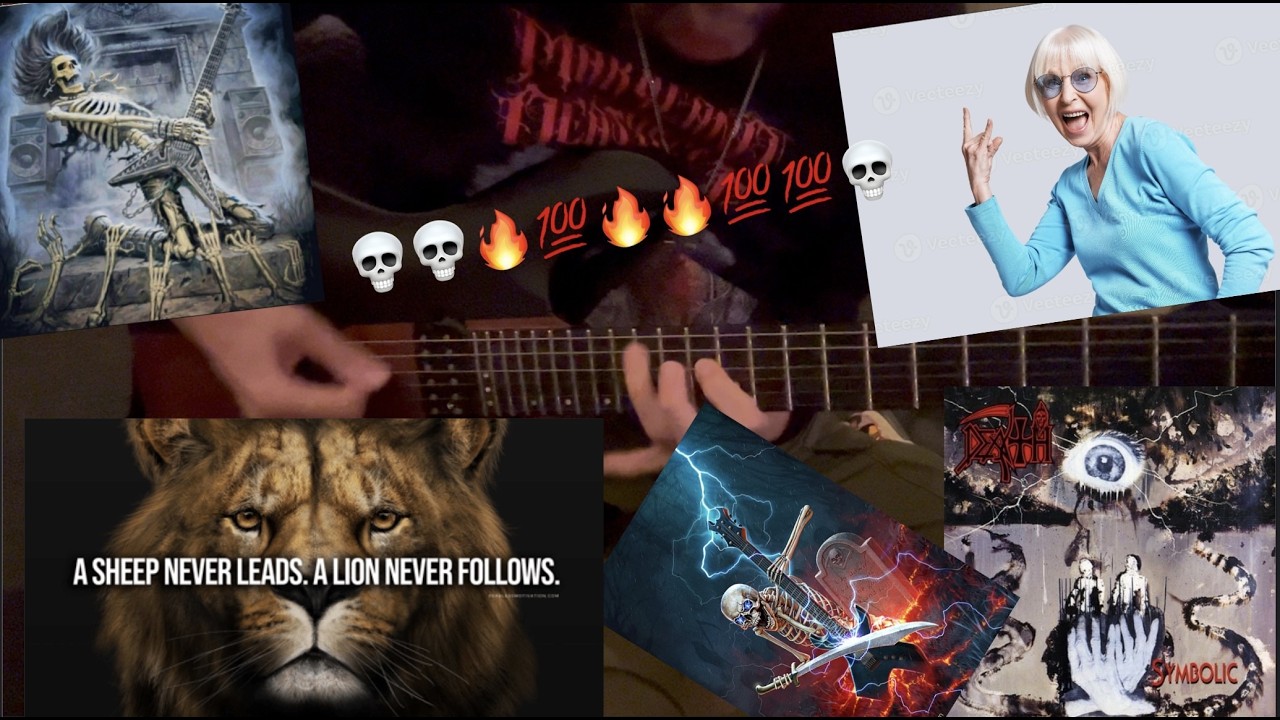 Crystal Mountain by Death (CRAZY METAL Gutar Cover)
