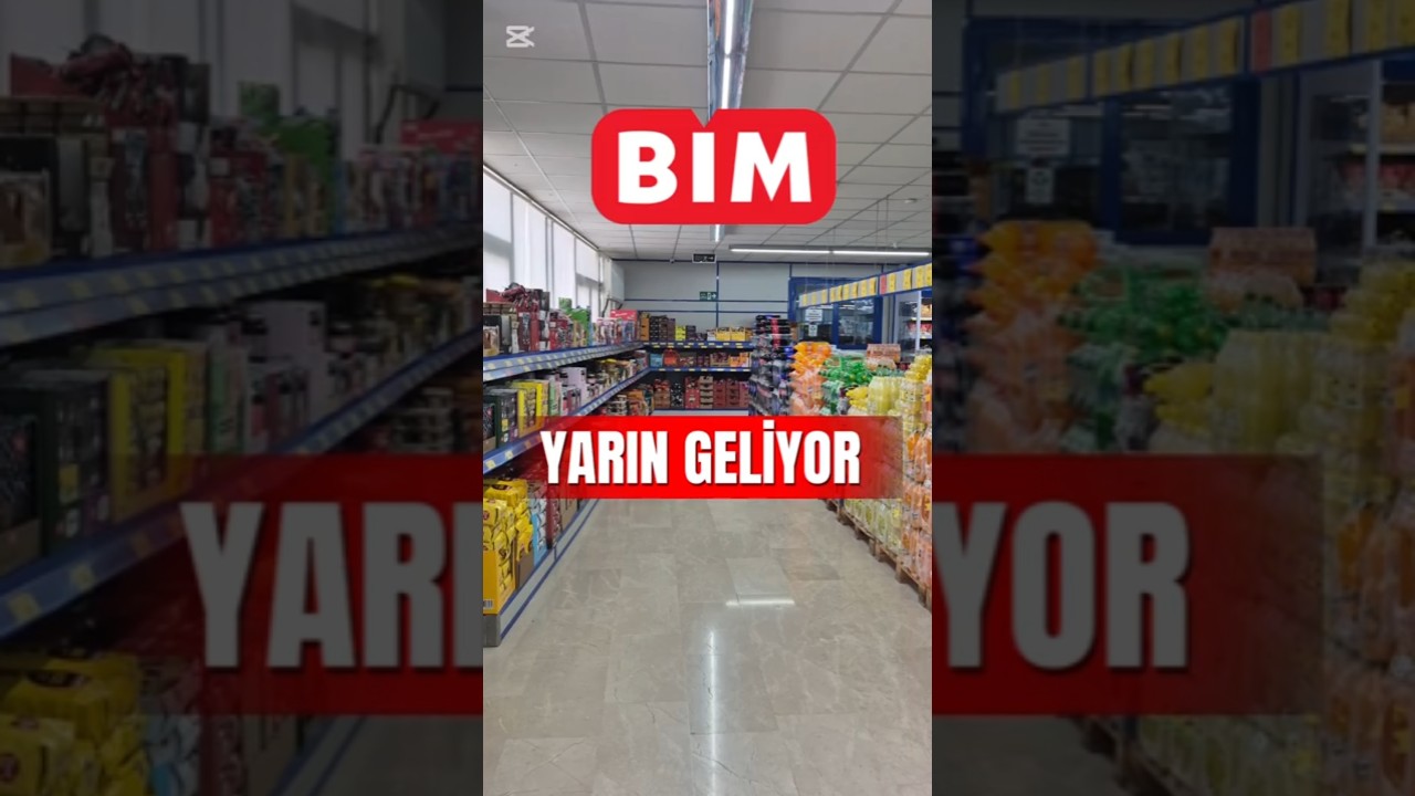 📢BİM YARIN GELİYOR 📢 #akt&uuml;el #bimakt&uuml;el #marketindirimleri #indirim #reklam değil