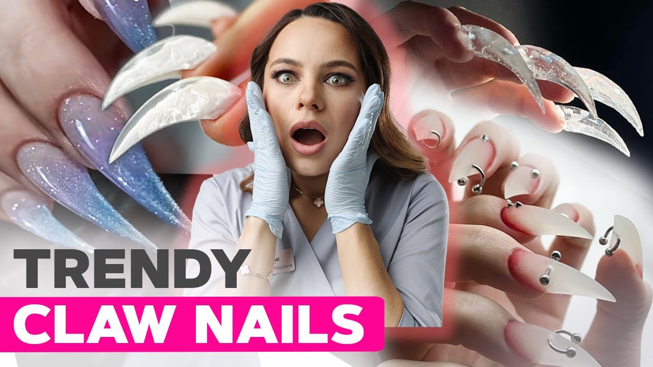 Claw Nails | Encapsulated Nail Extensions | Viral Manicure Technique