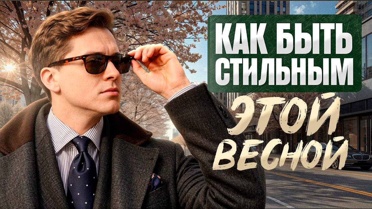 Весенний гардероб мужчины. Что купить, а что выбыросить? ТОП 9 вещей на весну