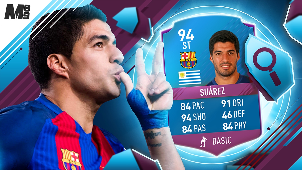 FIFA 17 SBC SUAREZ REVIEW | 94 SUAREZ | FIFA 17 ULTIMATE TEAM PLAYER REVIEW