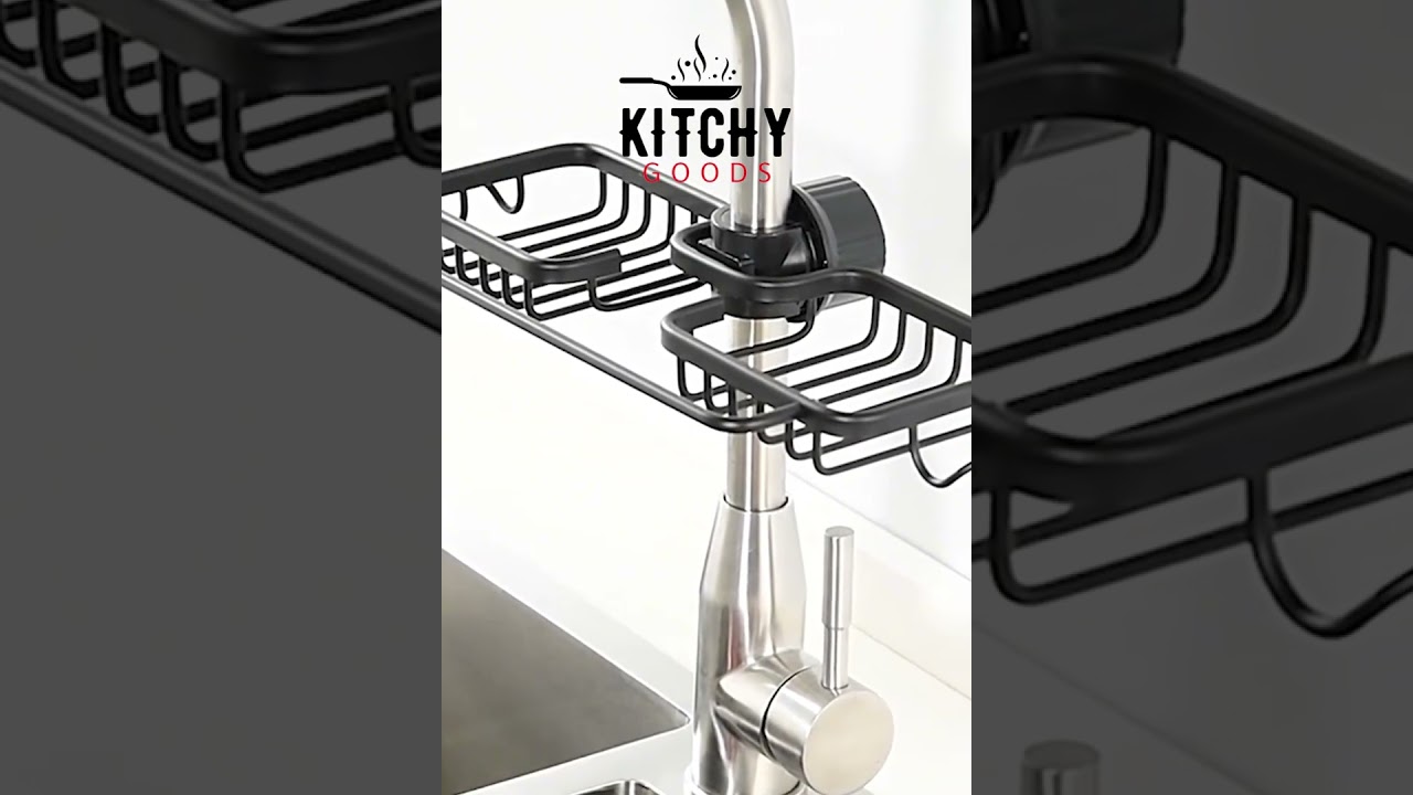 porte &eacute;ponges &eacute;vier ing&eacute;nieux #home #kitchen #shortsviral #bonnecuisine #food