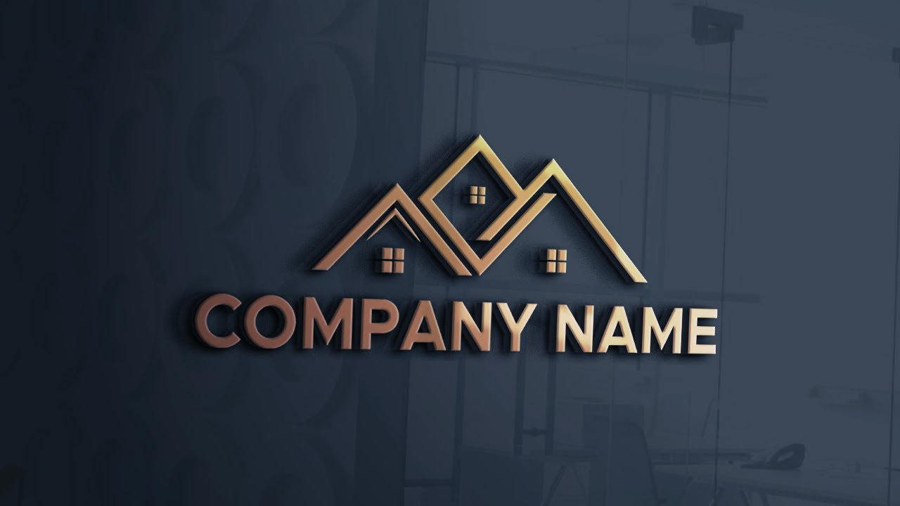 Real estate Logo in illustrator || logo design tutorial in Urdu/Hindi