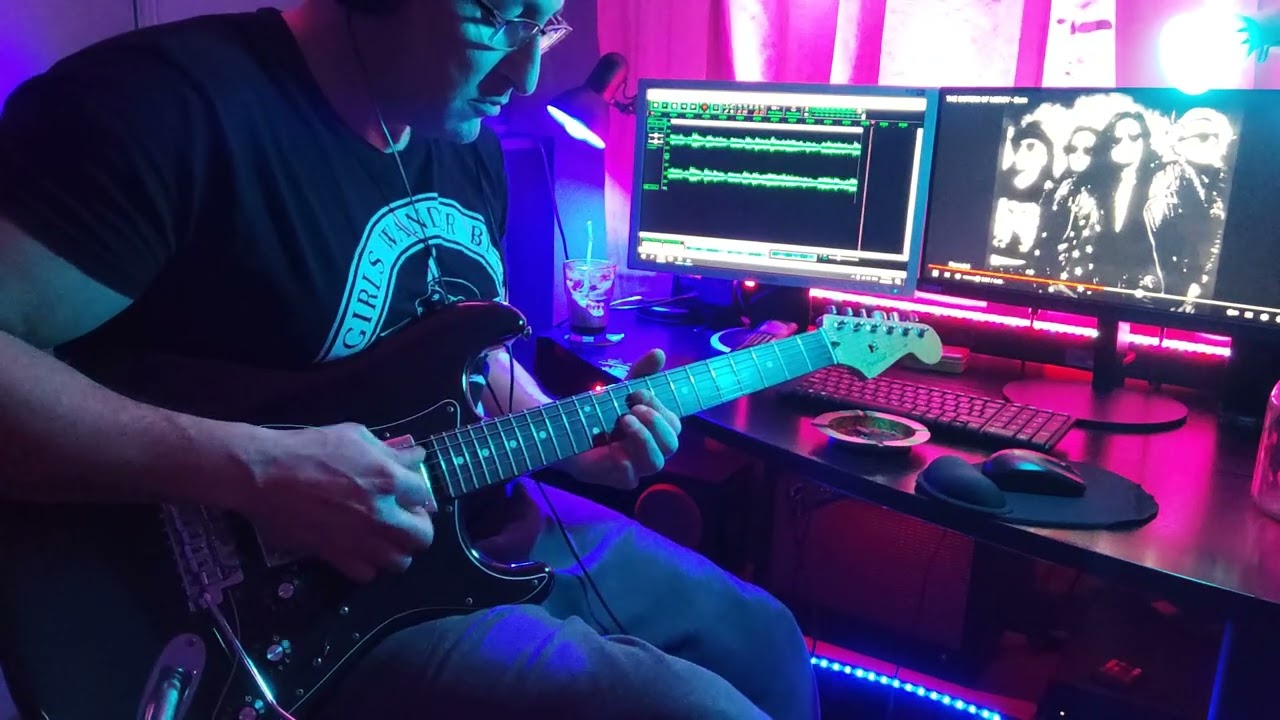The Sisters Of Mercy - Burn  (tolist92 guitar cover)