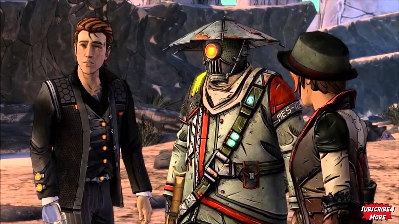 Tales From The Borderlands Ep 2 Atlas Mugged All Cutscenes Movie HD