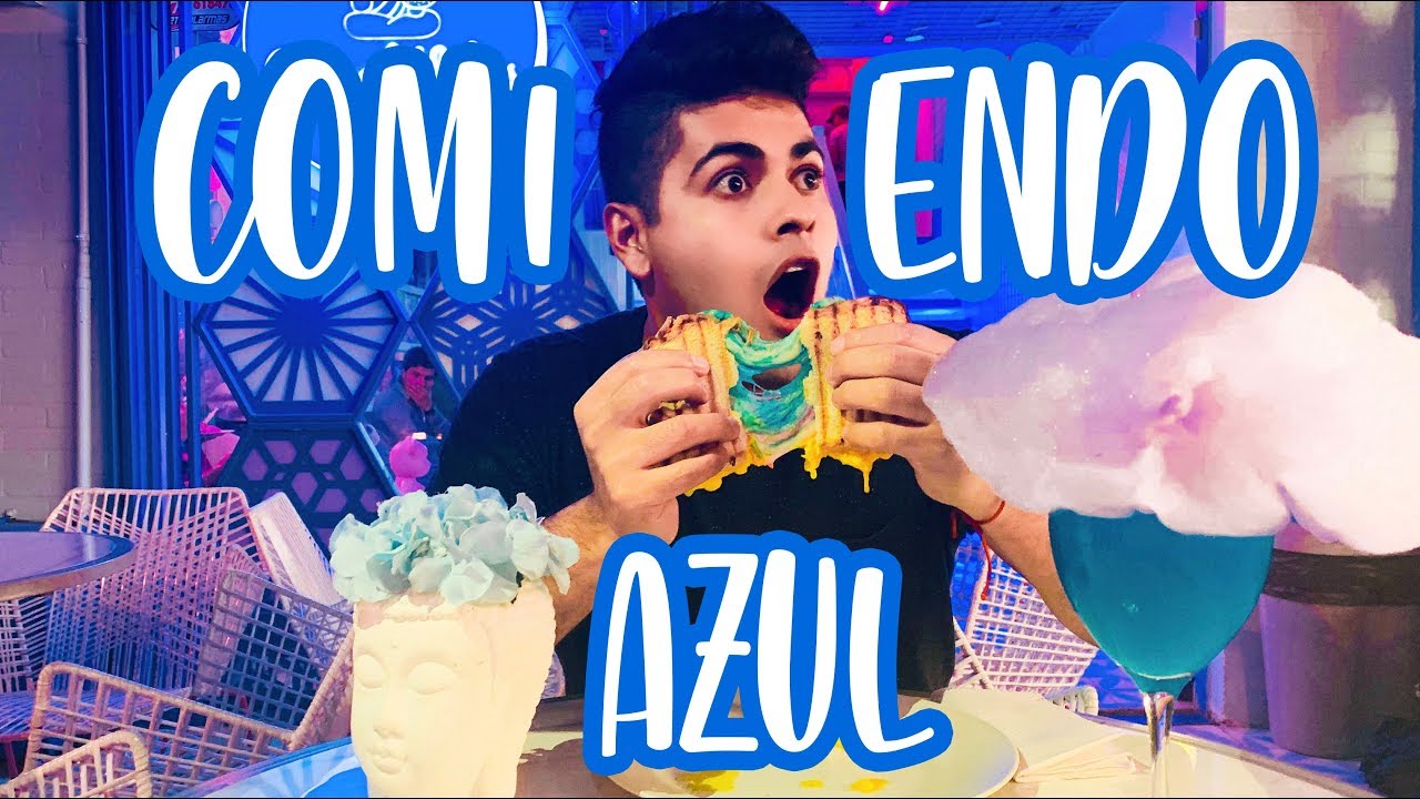 24 HORAS COMIENDO AZUL | Alejo Su&aacute;rez