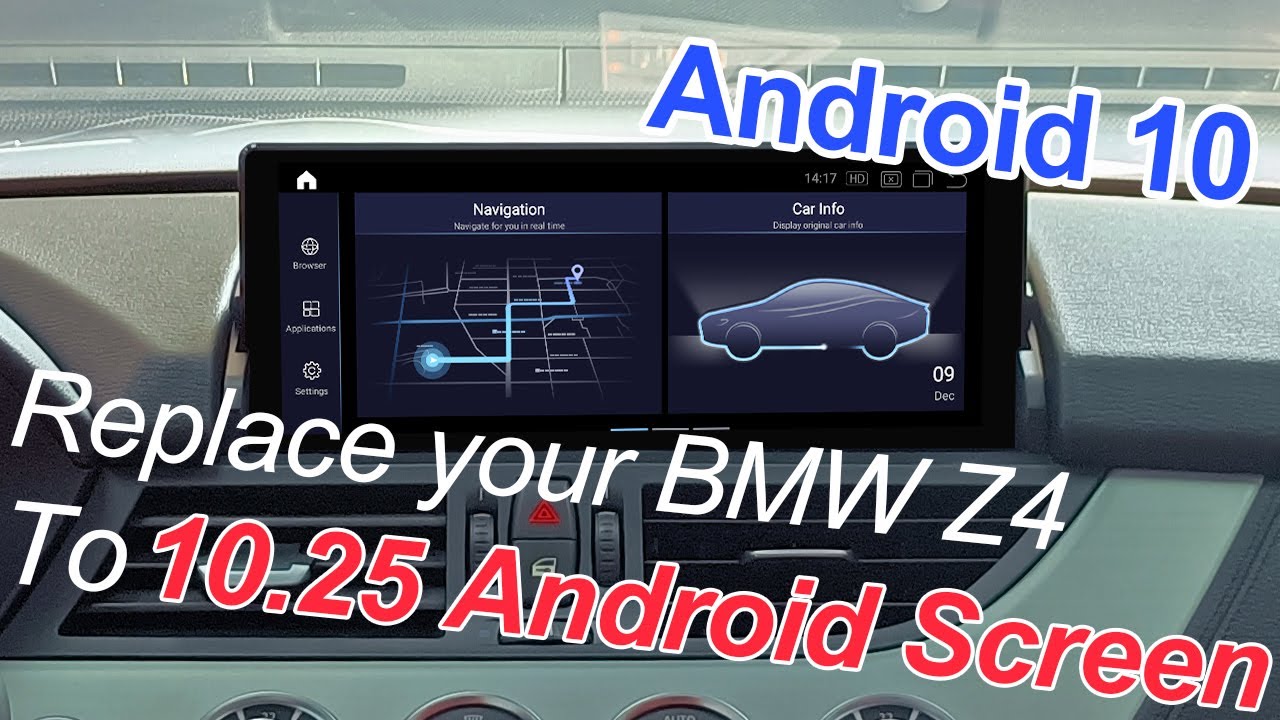 Let's install your BMW Z4 E89 Android 10.25-inch multimedia together.