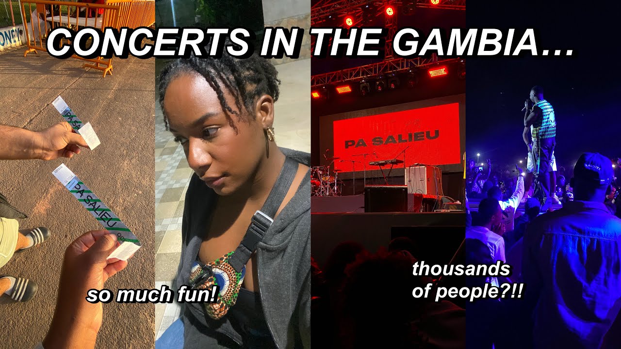 GAMBIA VLOG: MY EXPERIENCE AT THE PA SALIEU CONCERT!! 🔥🇬🇲 THOUSANDS OF PEOPLE! 😱