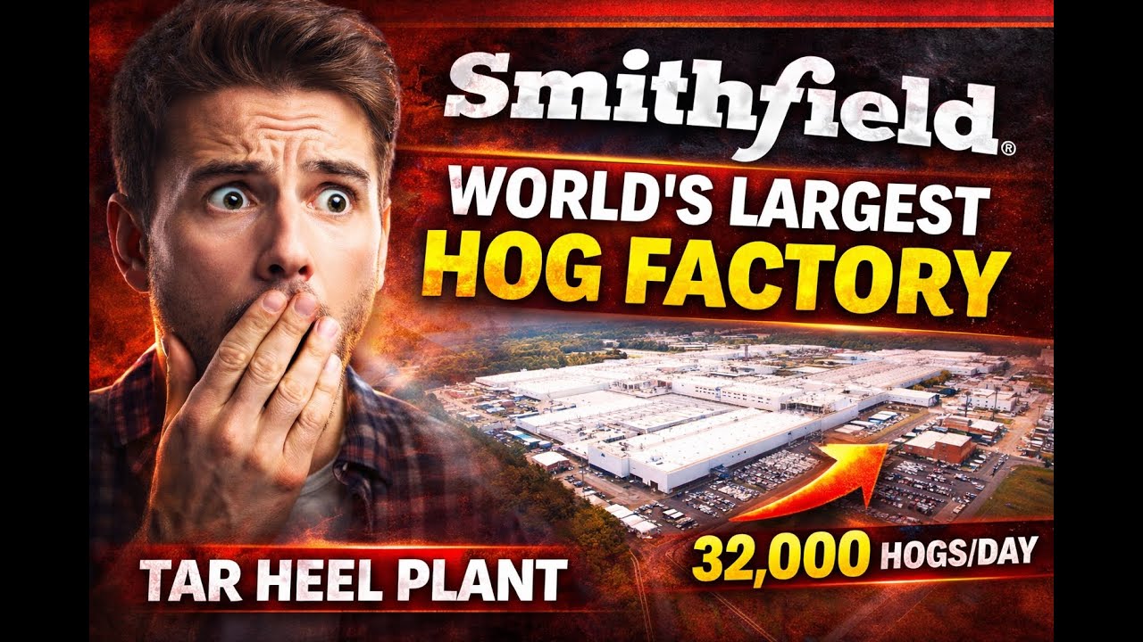 Inside the World’s Largest Pork Factory: Smithfield Foods’ Tar Heel Plant