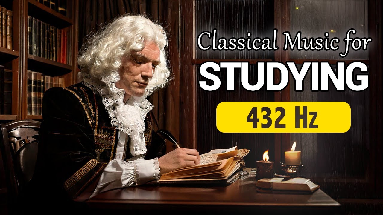 Classical Piano Music 432 Hz For Studying and Brain Power
